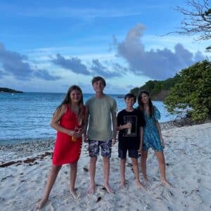 caribbean friends, chartering a private yacht