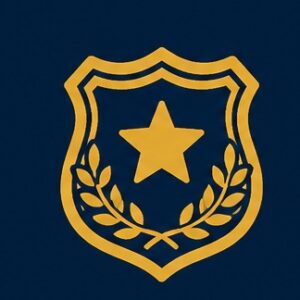 Vector Image of a Security Badge