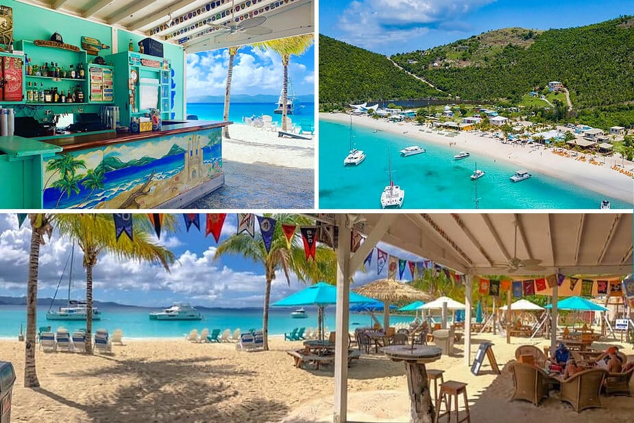 Jost Van Dyke White Bay BVI charter itinerary