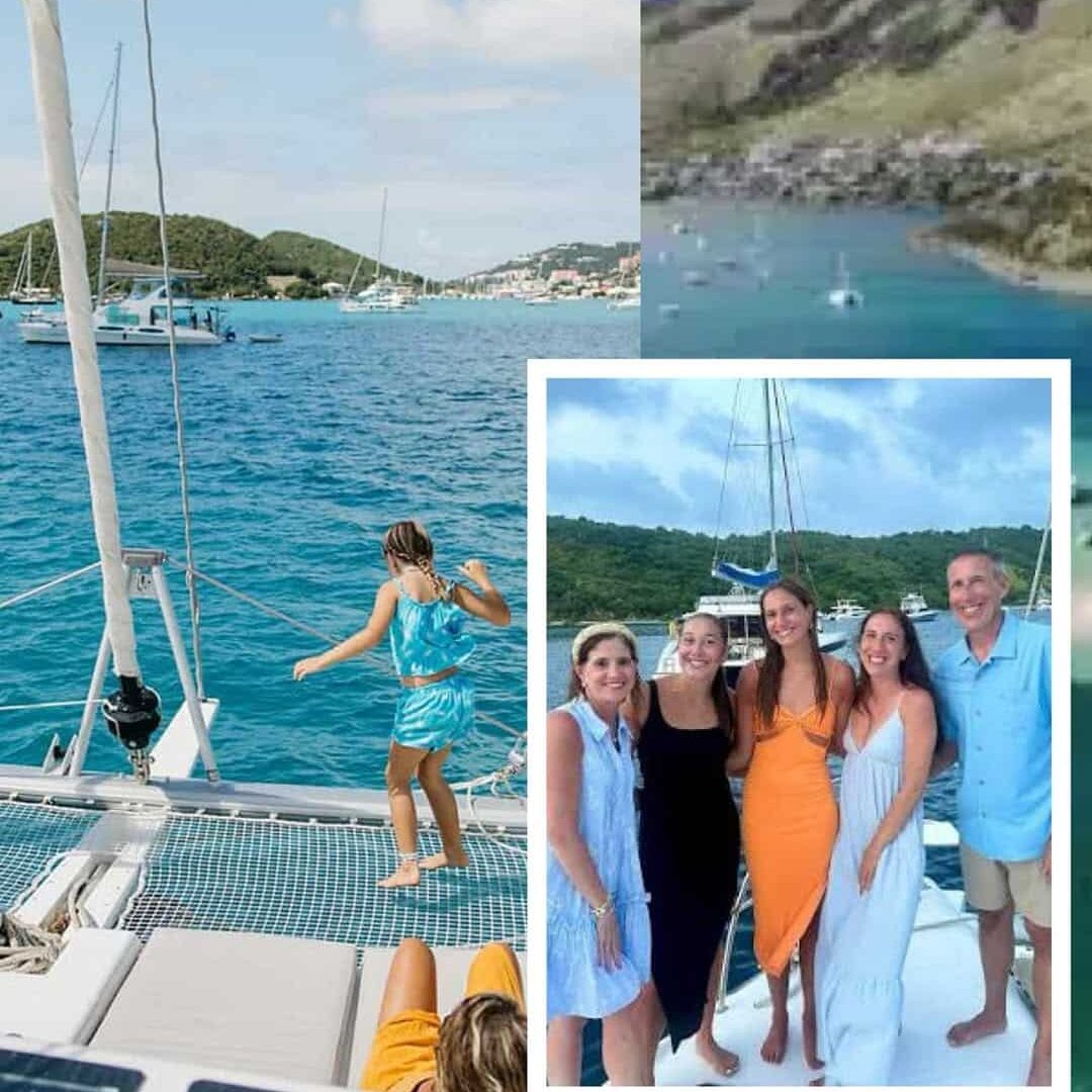 looking at a picture of charter guests of aquanimity